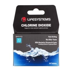 Lifesystems Chlorine Dioxide Water Purification Tablets, 30 Pack Camp Kitchen