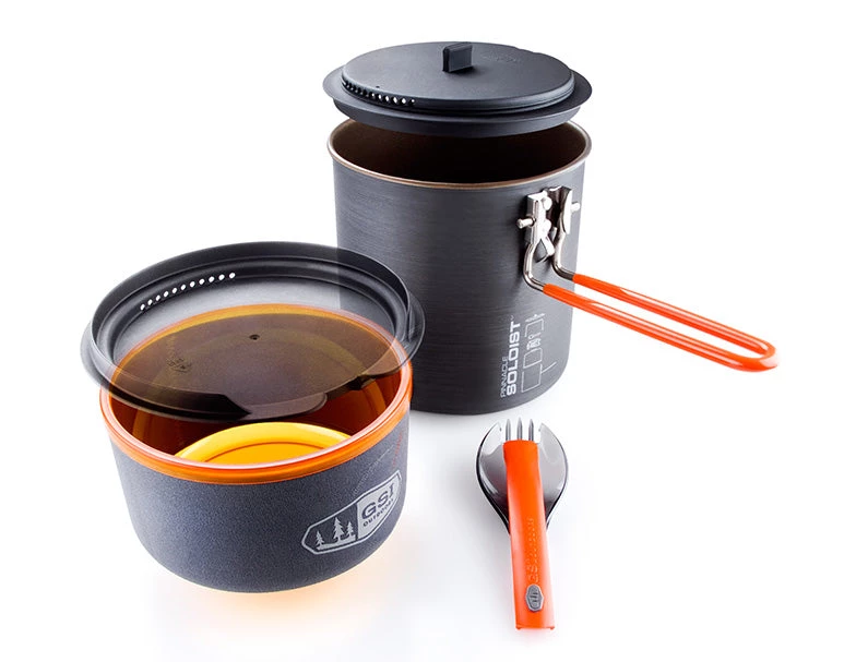 GSI Pinnacle Soloist Cooking Set Pots, Pans & Kettles