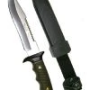 Muela Alce 5161 Green Handled Fixed Blade Knife Hunting Knives
