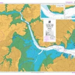 Land Information Nz LINZ Hydrograpic Chart #5323 Auckland Harbour West Maps