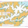 Land Information Nz LINZ Hydrograpic Chart #6153 Queen Charlotte Sound