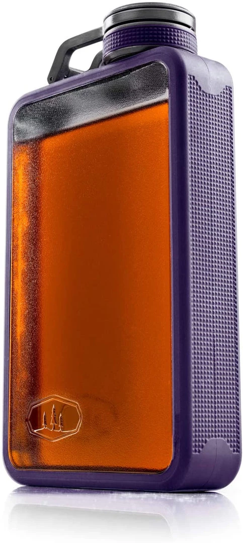 Camp Kitchen GSI Boulder 6 Hip Flask, Purple 180ml