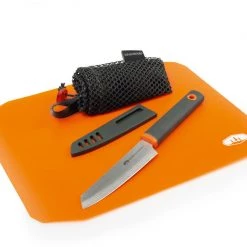 GSI Santoku Cutting Board Knife Set Camp / Tramp