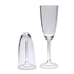 GSI Lexan Champagne Glass Camp Kitchen