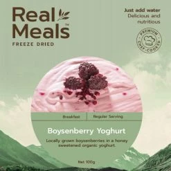 Food Real Meals Boysenberry Yoghurt