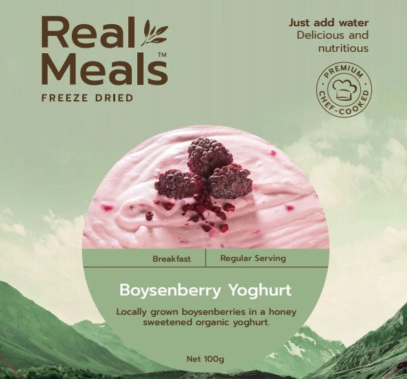 Food Real Meals Boysenberry Yoghurt