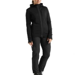 Icebreaker Women's Quantum III LS Zip Hoodie Clothing