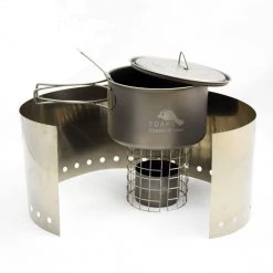 Cookers & Stoves Toaks Ultralight Titanium Stove & 700ml Pot Set