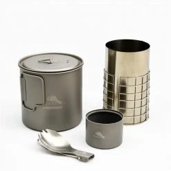 Toaks Ultralight Titanium Stove And 650ml Pot Set