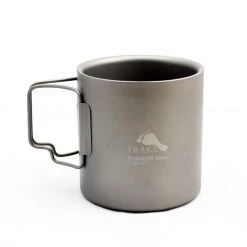 Bowls, Plates & Mugs Toaks 450ml Titanium Double Wall Cup