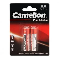 Batteries & Accessories Camelion Plus Alkaline AA Batteries 2Pk