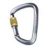 Climb Singing Rock D Steel Screw Lock Carabiner