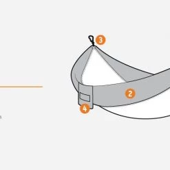 Eagle Nest Outfitters (ENO) ENO Singlenest Hammock - Khaki/Olive