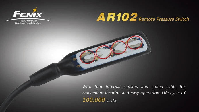 Fenix Flashlight Remote Pressure Switch Lighting