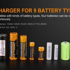 Lighting Fenix ARE-A4 Battery Charger - 4 Slot