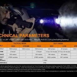 Fenix TK11 TAC 1600 Lumen Torch