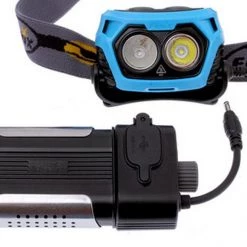Fenix HP40F 450 Lumen, Blue / White Dual Beam Camp / Tramp