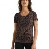 Icebreaker Women's Tech Lite II SS Scoop Forest Shadows