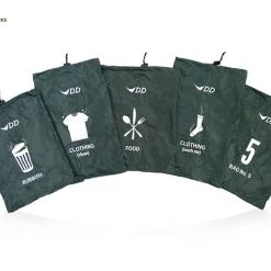 Camp / Tramp DD Hammocks Organiser Bags X 5 - Olive Green