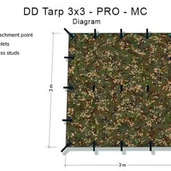 Tarps DD Hammocks 3x3 PRO Tarp