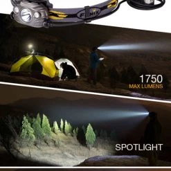 Camp / Tramp Fenix HP30R Rechargeable Headlamp - Max 1750 Lumens
