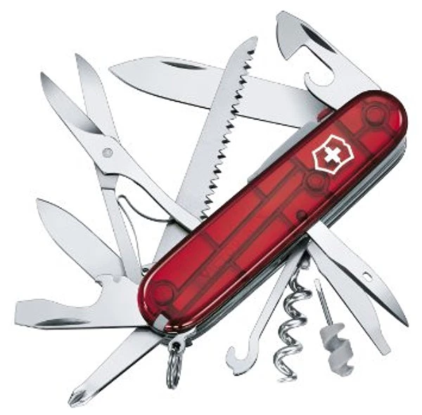 Victorinox Huntsman Lite Transp. Red Tools / Accessories
