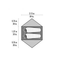 MSR Hubba Hubba 2 - 2 Person Tent Camp / Tramp
