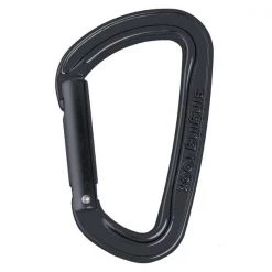 Climb Singing Rock Extasy Straight Gate Carabiner Black