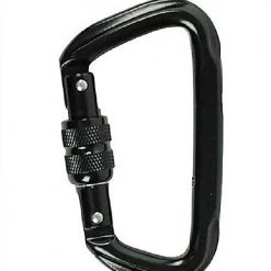 Zero Nyx High Strength Black D Carabiner