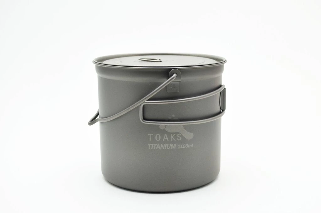 Pots, Pans & Kettles Toaks Titanium 1100ml Pot With Bail Handle