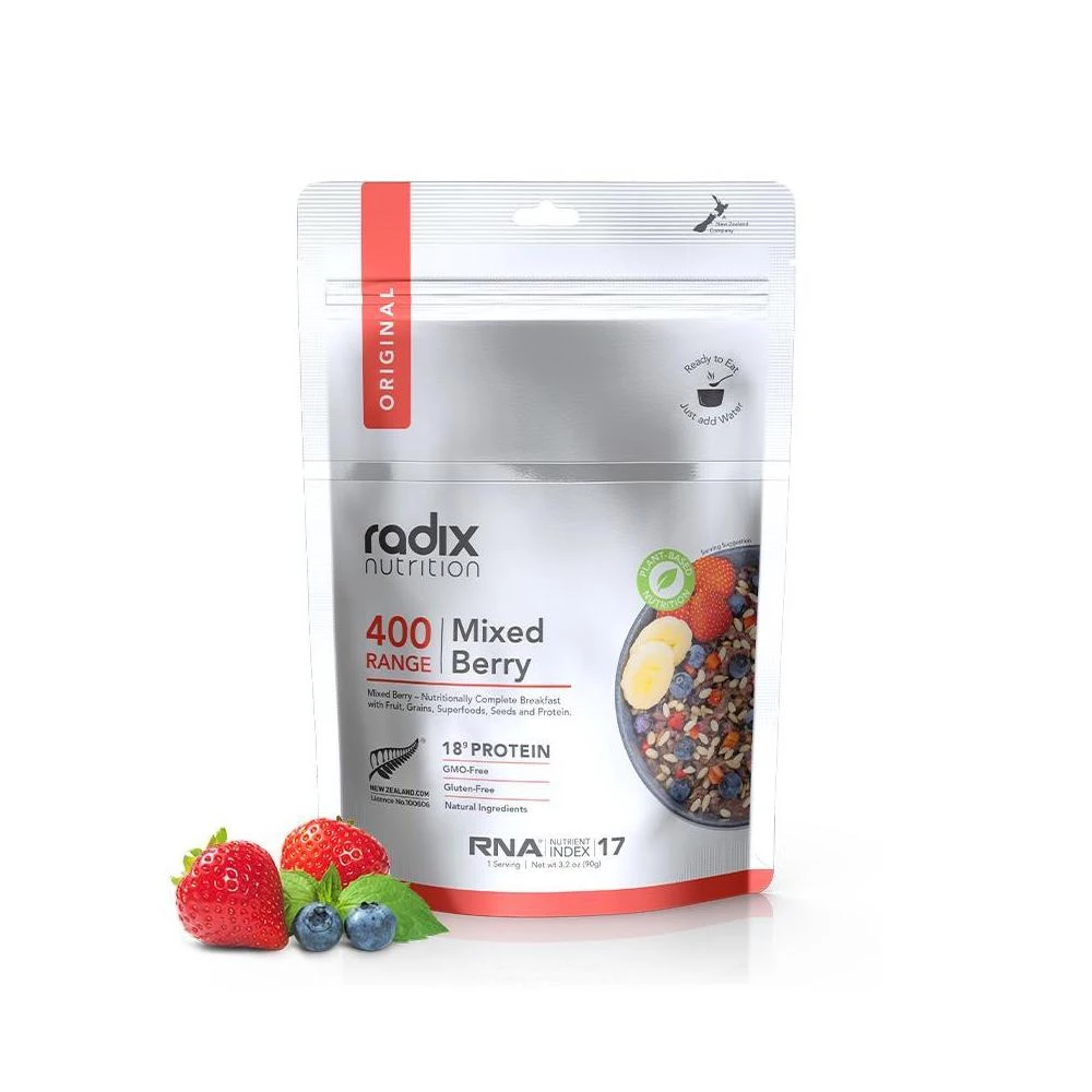Radix Nutrition Radix Original 400 Mixed Berry Breakfast Food