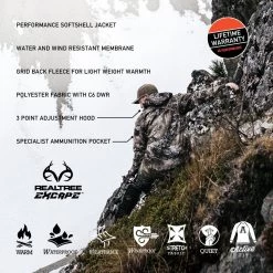 Ridgeline Mens Ascent Softshell Jacket