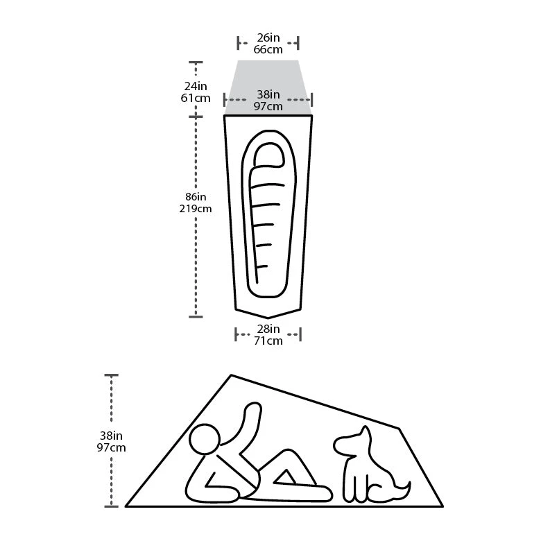Big Agnes Fly Creek HV UL1 Bikepack