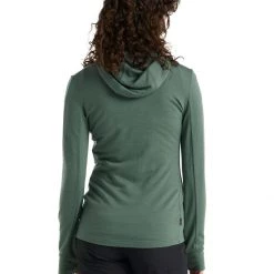 Icebreaker Women's Quantum III LS Zip Hoodie Clothing