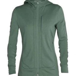 Icebreaker Women's Quantum III LS Zip Hoodie Clothing