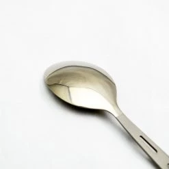 Utensils Toaks Titanium Short Handle Spoon, Polished Bowl