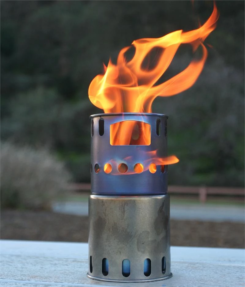 Camp / Tramp Toaks Titanium Wood Burning Stove