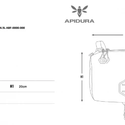 Apidura Backcountry Accessory Pocket 4.5L
