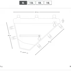 Apidura Expedition Full Frame Pack Bike Bags