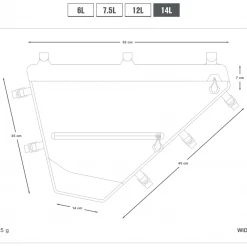 Apidura Expedition Full Frame Pack Bike Bags