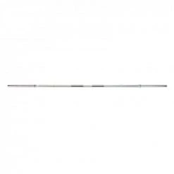 York Fitness Health / Fitness York 203cm Chrome Solid Knurled Bar
