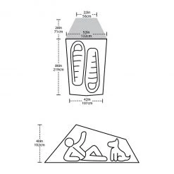 Bike Big Agnes Fly Creek HV2 Carbon