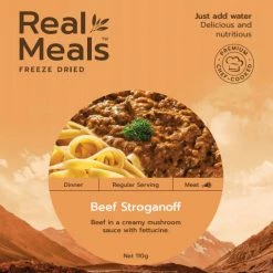 Food Real Meals Beef Stroganoff