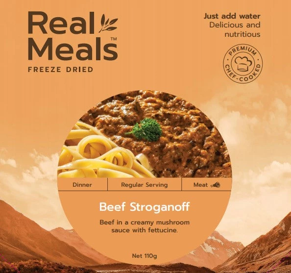 Food Real Meals Beef Stroganoff