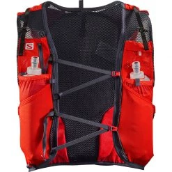 Salomon Advanced Skin 12 Ltr Running Vest, Red/Grey