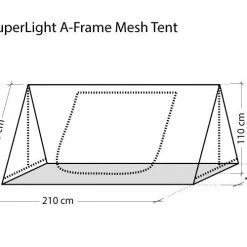 DD Hammocks Superlight A-Frame Mesh Tent Camp / Tramp