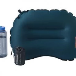 Thermarest Inflatable Air Head Lite Pillow, Deep Pacific Bike