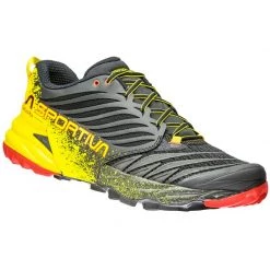 Clothing La Sportiva Akasha Trail Running Shoe, Black-Yellow