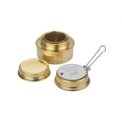 Esbit Alcohol Burner Camping Stove, Brass
