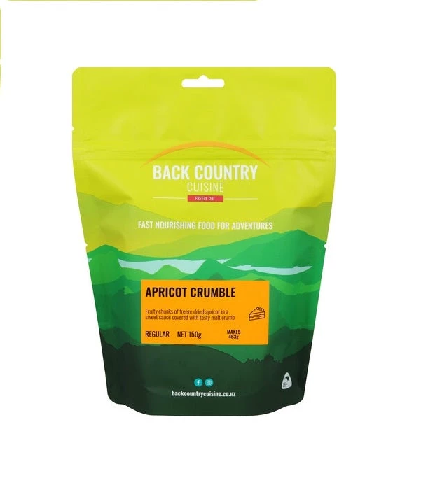 Food Back Country Cuisine Apricot Crumble